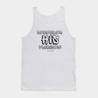 Remember his Promise John 16:33 Tank Top